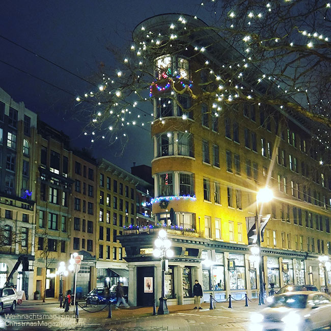 winter in Gastown, Vancouver