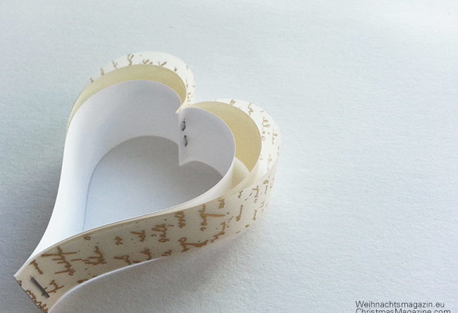 paper heart ornament