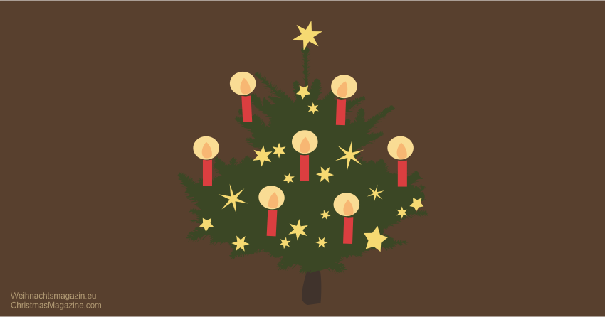 Christmas tree - the Christmas Card