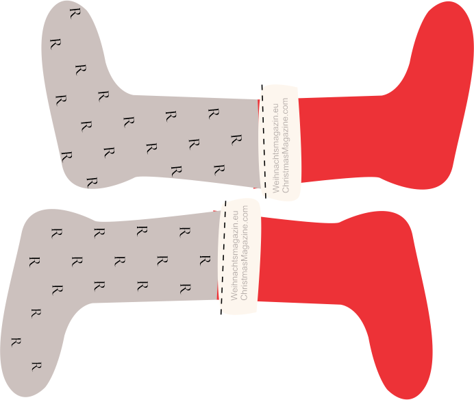 sewing a Christmas stocking, instructions, how-to, PDF pattern