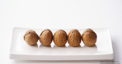 walnuts on a dish