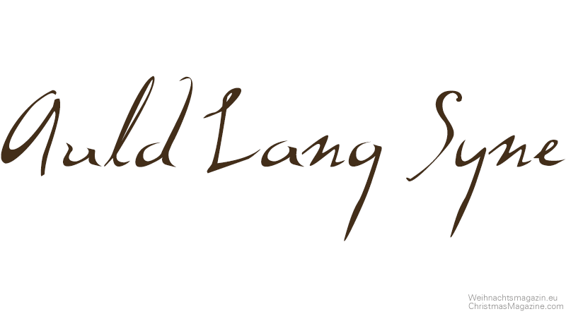 Auld Lang Syne, lyrics