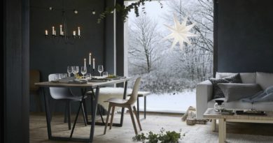 dining room, Christmas, candles