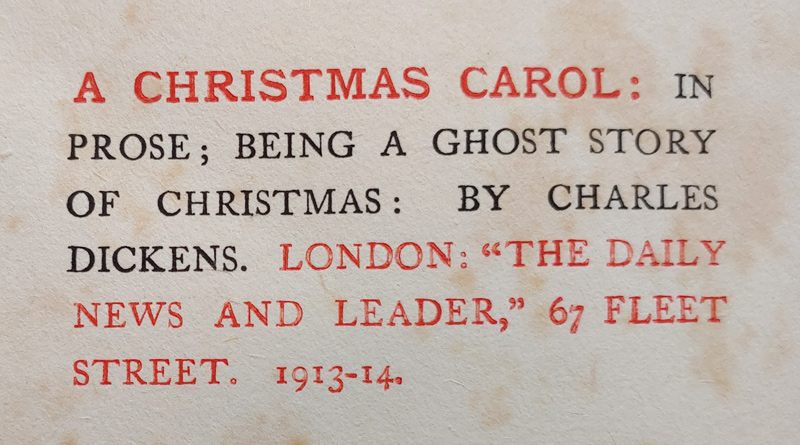 Charles Dickens, A Christmas Carol