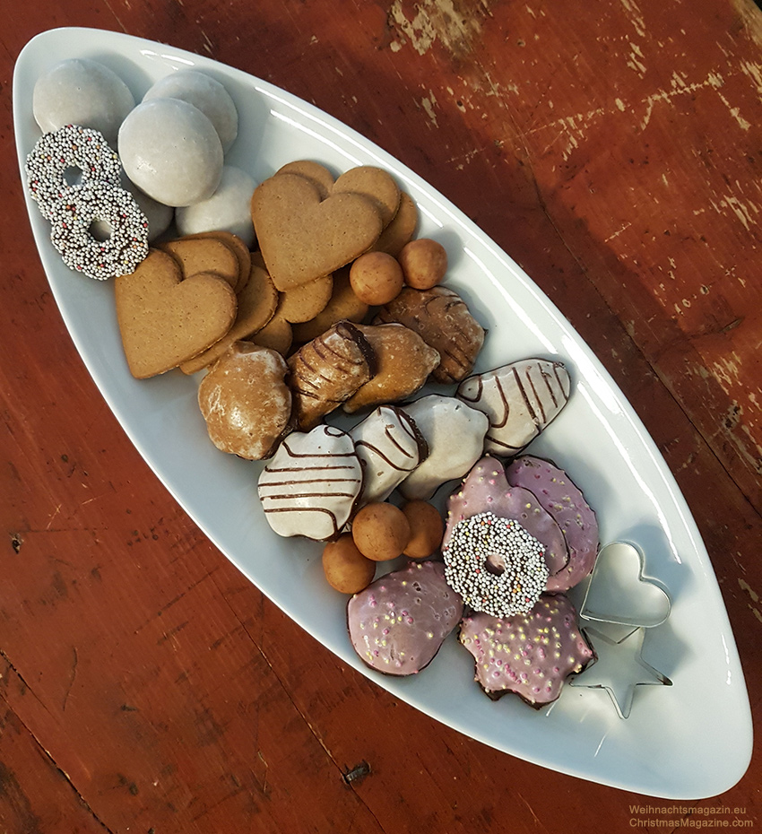 Christmas cookie platter, Christmas open house