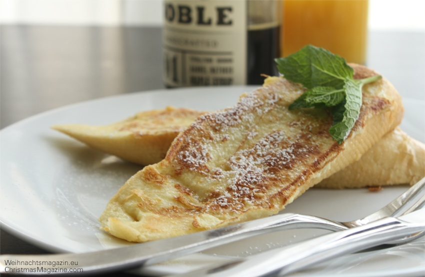 breakfast in bed, french toast