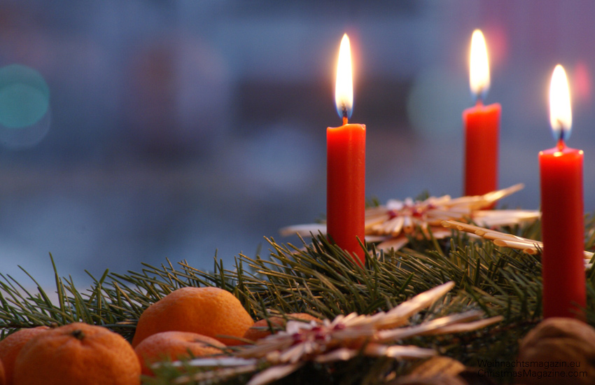 Swiss Christmas table decoration