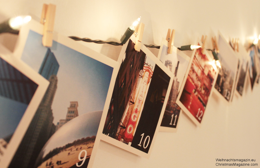 Instagram images Advent calendar, do it yourself