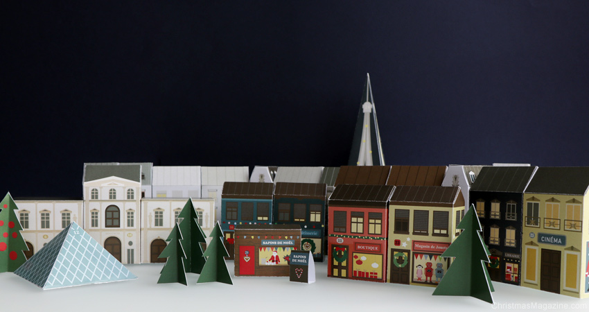 Paris inspired Advent calendar