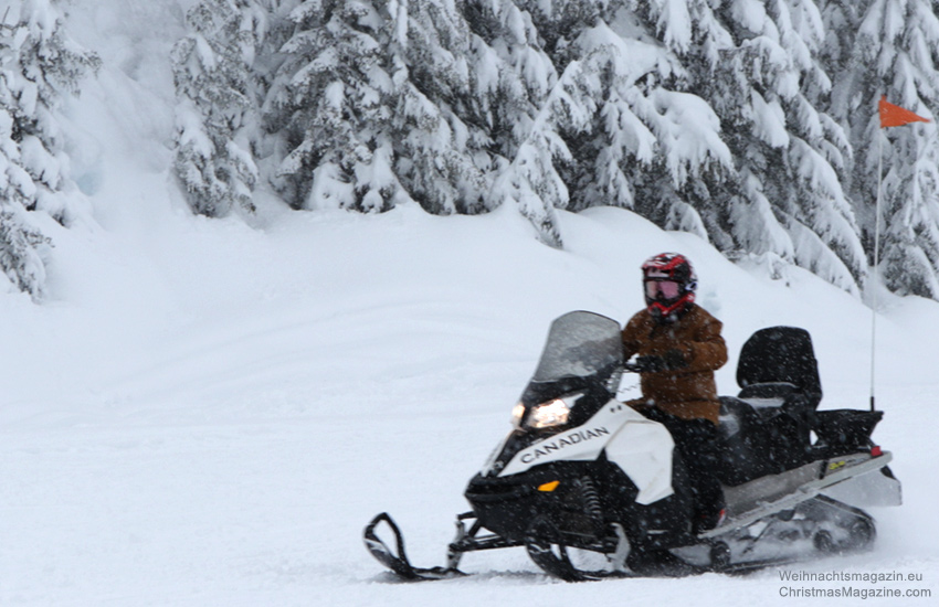 Alta Lake, Whistler, British Columbia, snowfall