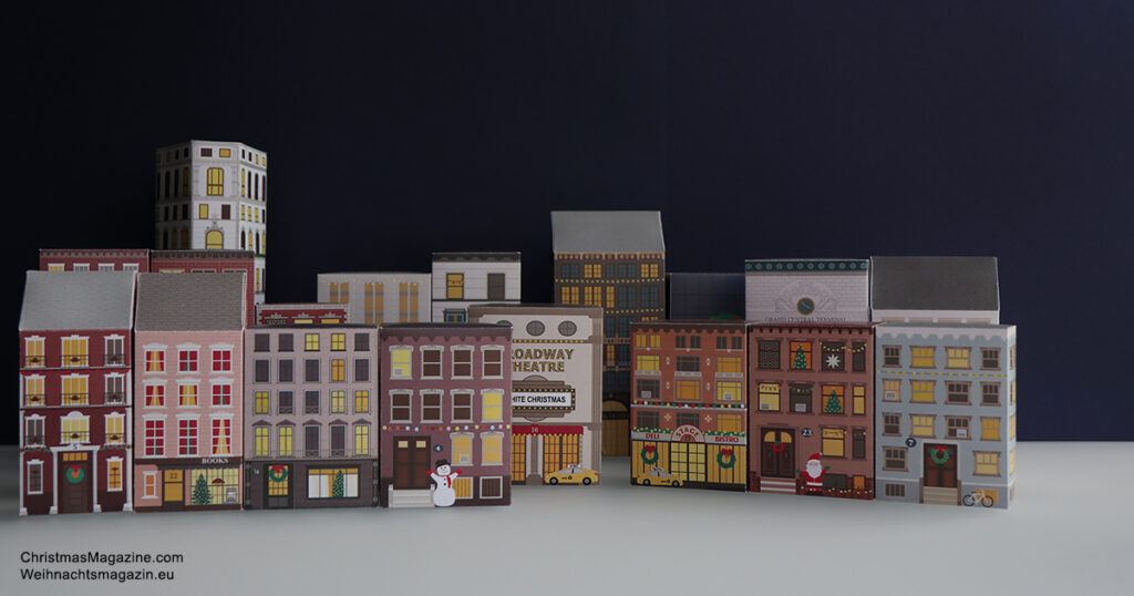 New York City inspired Advent Calendar