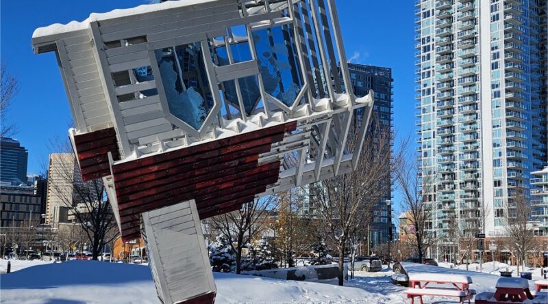 upside down church, Calgary, Alberta