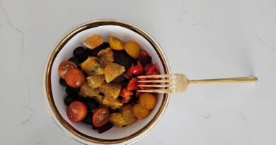 colourful winter salad